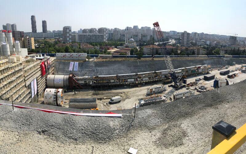 Robbins TBM in Bahçe-Nurdaği Railway Project