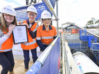 Sydney Airport Project TBM Launch