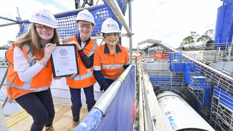 Sydney Airport Project TBM Launch