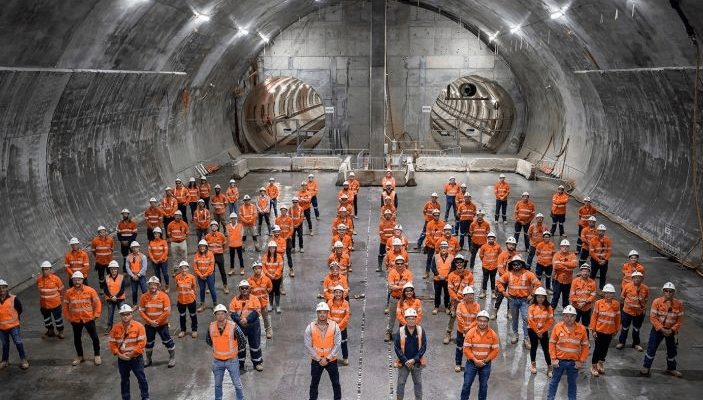 Sydney Metro Project Tunnels