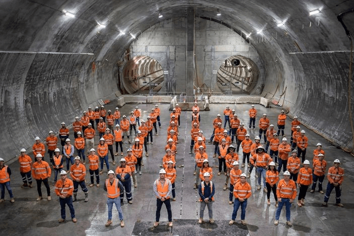 Sydney Metro Project Tunnels