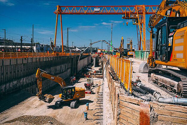 Tunneling Construction Site