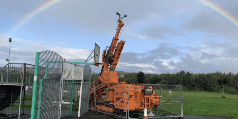 Ground Investigation at Wrexham Mine Shaft