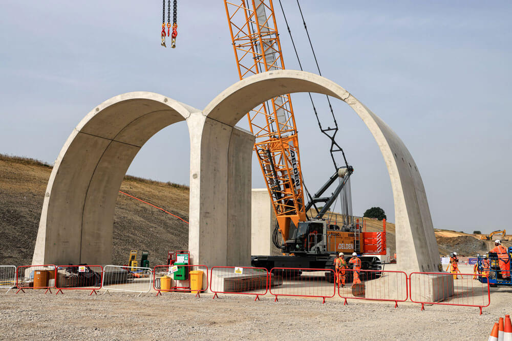 HS2 Shallow Cut & Cover Green Tunnel