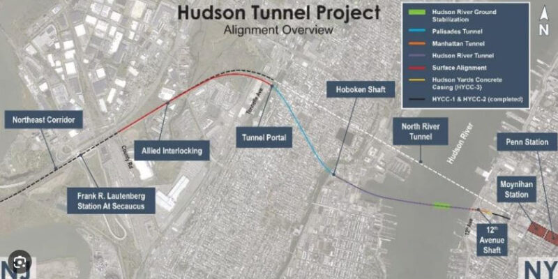 Hudson Tunnel Project Alignment Overview