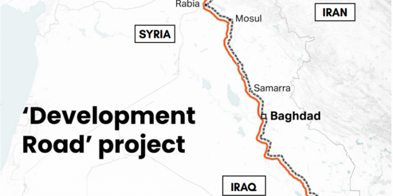 Turkish - Iraqi Development Road Project Route