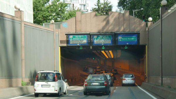 A Road Tunnel in Belgium