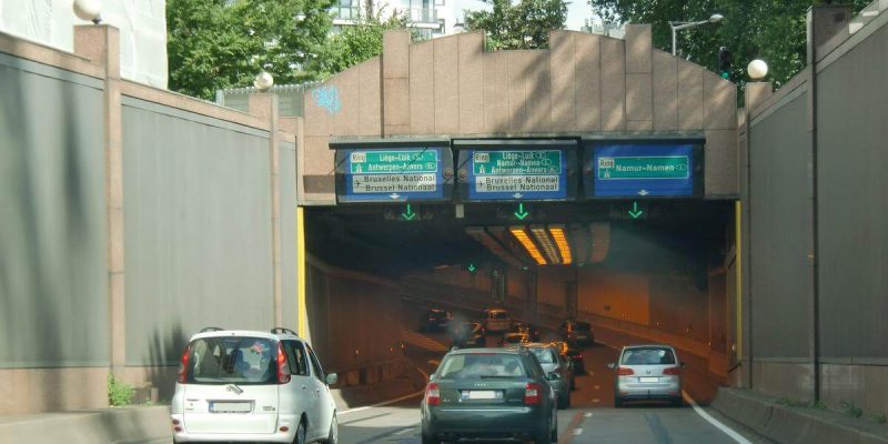 A Road Tunnel in Belgium