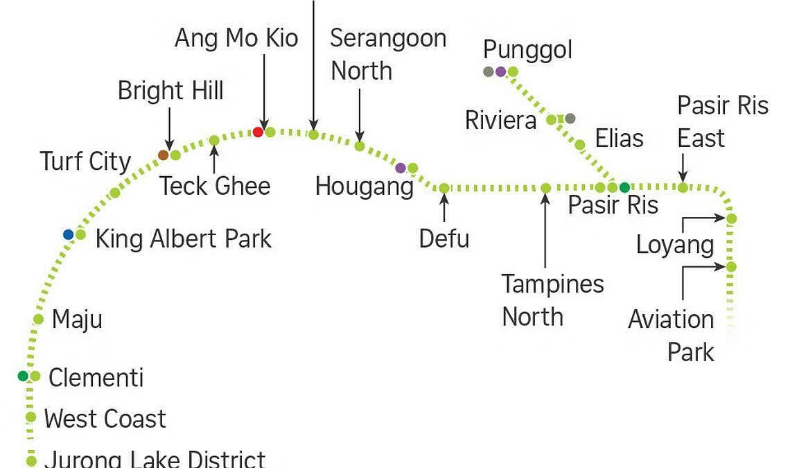 CRL - MRT Line Punggol Extension