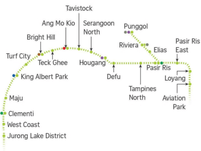 CRL - MRT Line Punggol Extension