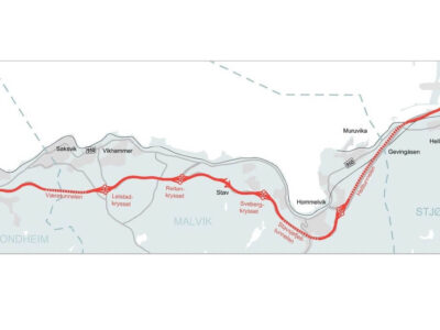 E6 Ranheim-Værnes Section