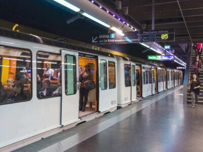 France Metro Line Station