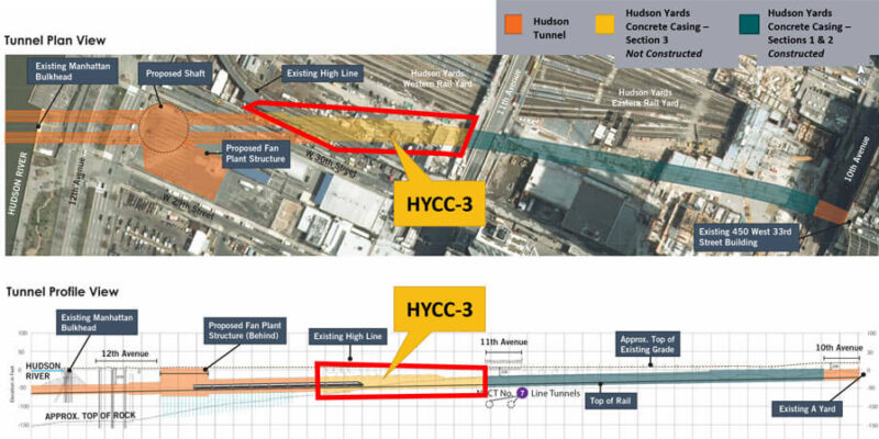 Hudson Tunnel Plan View