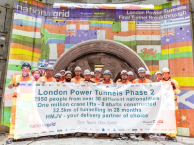 London Power Tunnels Project - Phase 2 Breakthrough