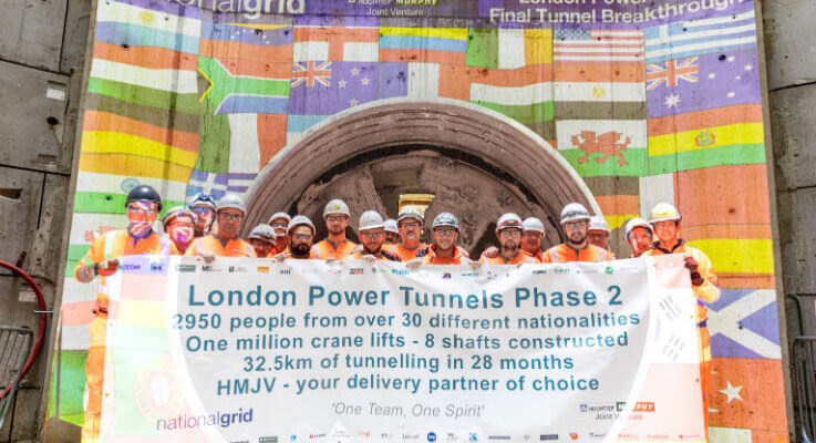 London Power Tunnels Project - Phase 2 Breakthrough