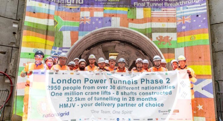 London Power Tunnels Project - Phase 2 Breakthrough
