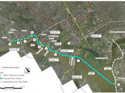 Potomac River Tunnel Route