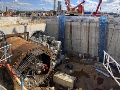 Silvertown Tunnel Construction Site