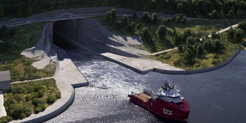 Stad Ship Tunnel at Haugesund