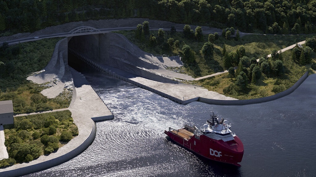 Stad Ship Tunnel at Haugesund