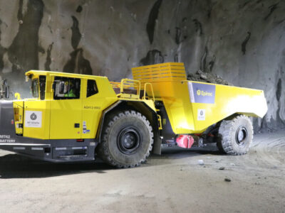 EVs on-road electric tipper truck