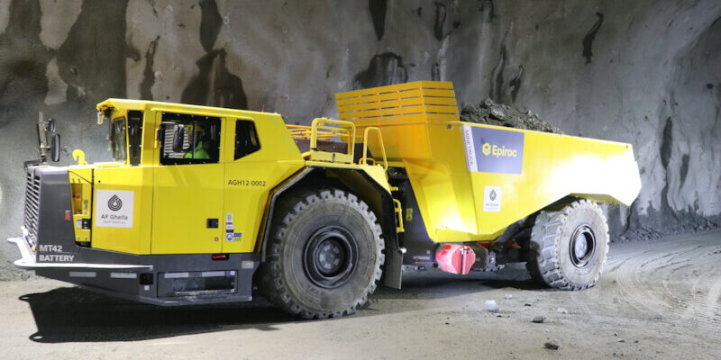 EVs on-road electric tipper truck