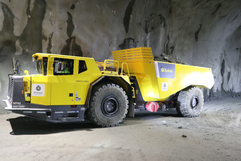 EVs on-road electric tipper truck