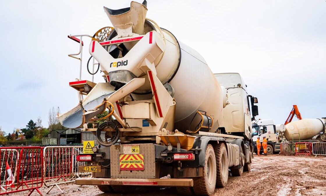 HS2 Project Concrete Truck