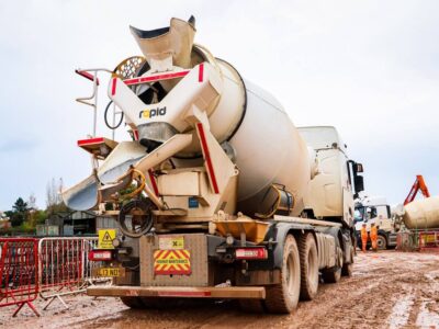 HS2 Project Concrete Truck