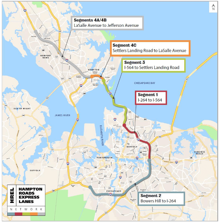 Hampton Roads Express Lanes Project Loan in Virginia - Tunneling World