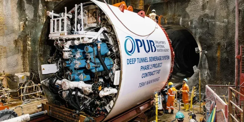 Herrenknecht TBM for Phase 2 of Deep Tunnel Sewerage System Project