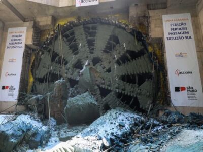 Maria Leopoldina TBM on Sao Paulo Metro