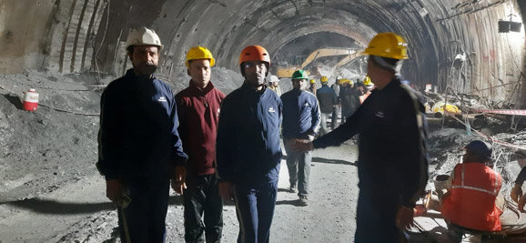 Silkyara Bend Barkot Tunnel Workers