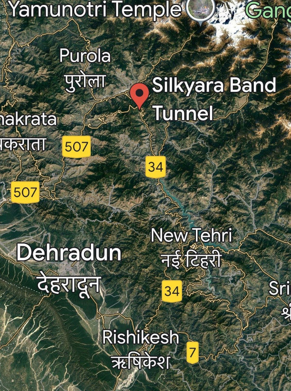 Silkyara Bend-Barkot Tunnel - Multiple Options to Rescue Workers ...