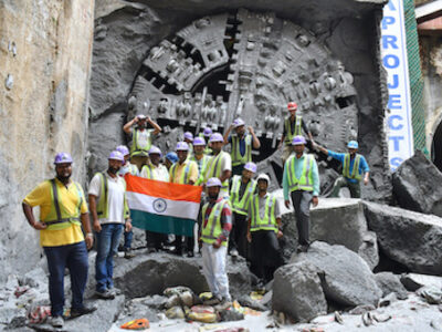 Chennai Metro Rail Breakthrough