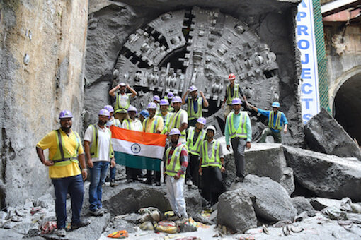 Chennai Metro Rail Breakthrough