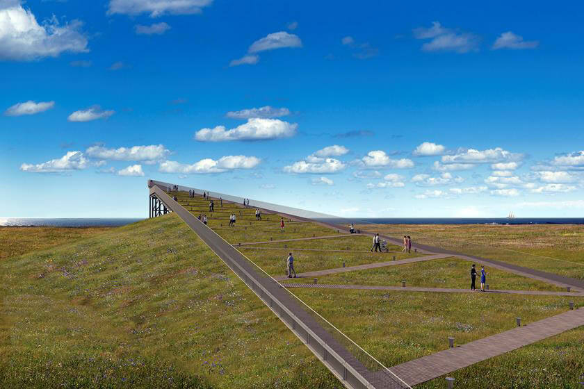 Fehmarnbelt Tunnel Viewing Platform Concept