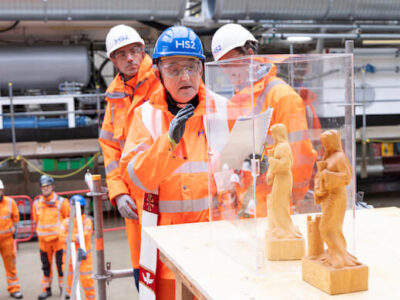 HS2 Crew on World Tunnelling Day