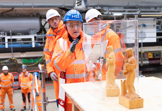 HS2 Crew on World Tunnelling Day