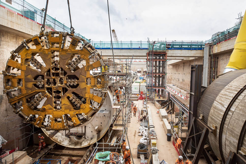 HS2 TBM for Bromford Tunnel