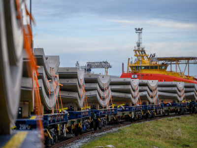 HS2 Tunnel Segments at Hartlepool