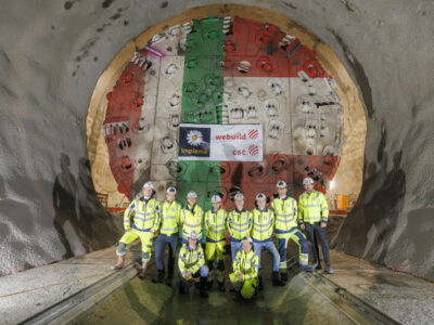 TBM Lilia on Brenner Base Tunnel