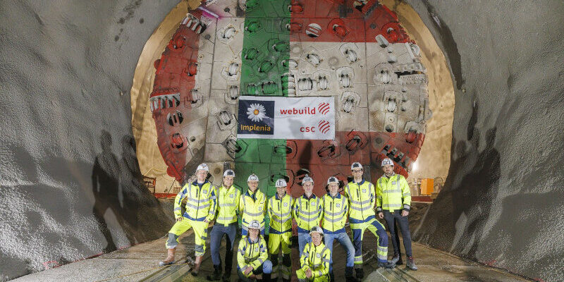 TBM Lilia on Brenner Base Tunnel