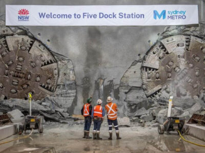 Sydney Metro West TBMs Five Dock Breakthrough