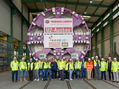 Herrenknecht Crew with Vienna Subway TBM