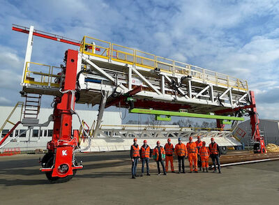 Dismantling Gantry for HS2