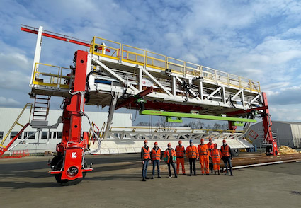 Dismantling Gantry for HS2