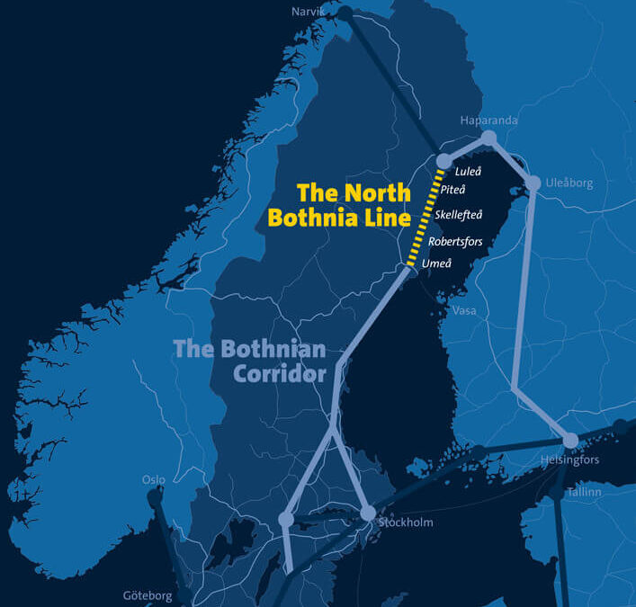 Ersmark Tunnel - North Bothnia Line Tunnel Route