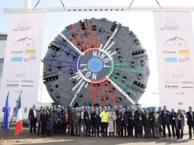 The Fifth TBM for Mont Cenis Base Tunnel