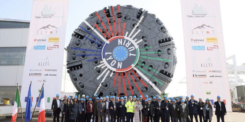 The Fifth TBM for Mont Cenis Base Tunnel